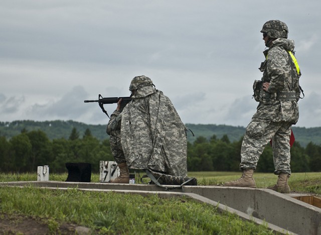 Soldiers shooting to become Army Reserve Best Warrior put marksmanship on display