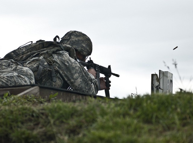 Soldiers shooting to become Army Reserve Best Warrior put marksmanship on display
