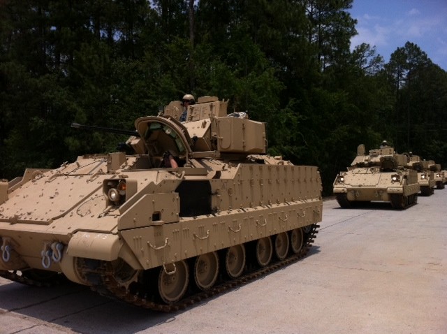 Battleboars Receive New Bradley Fighting Vehicles First At Stewart