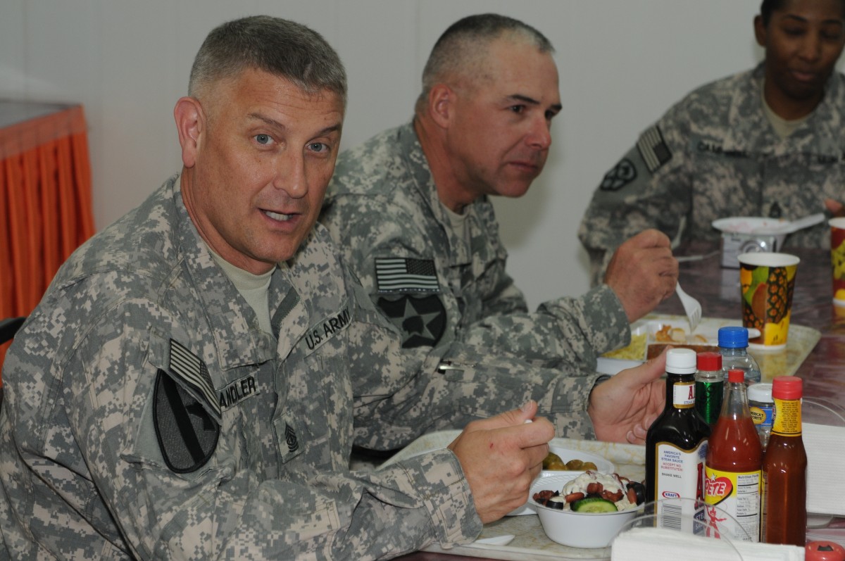 SMA Chandler visits Third Army Soldiers in Kuwait ...