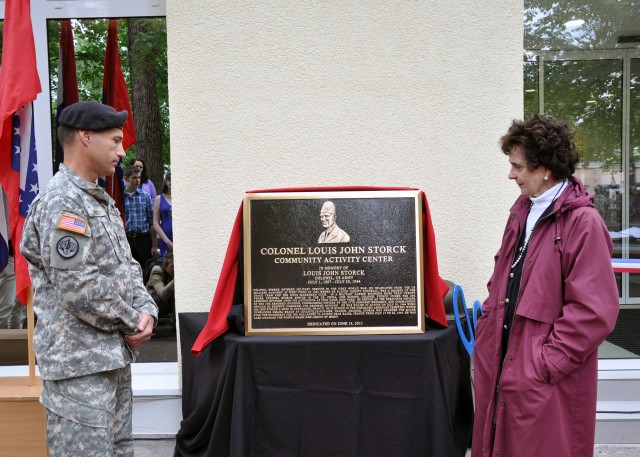 U.S. Army Garrison Ansbach opens Col. Louis J. Storck Community Activity Center