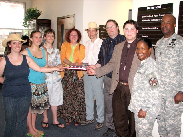 McPherson Garrison cases colors, ends 126 year history