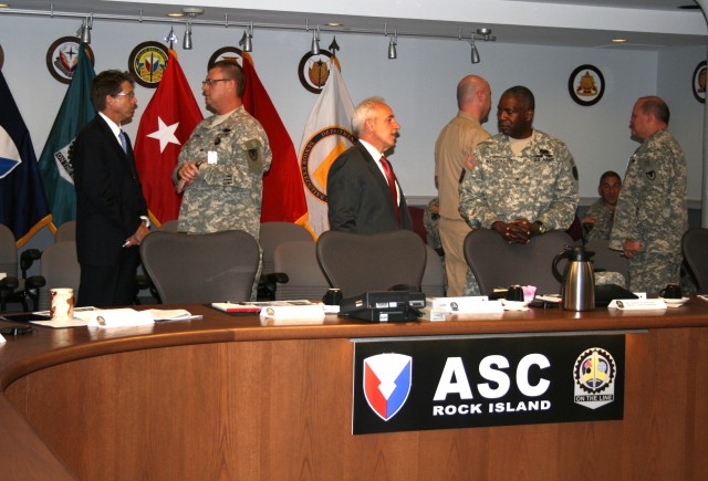DLA leader visits ASC