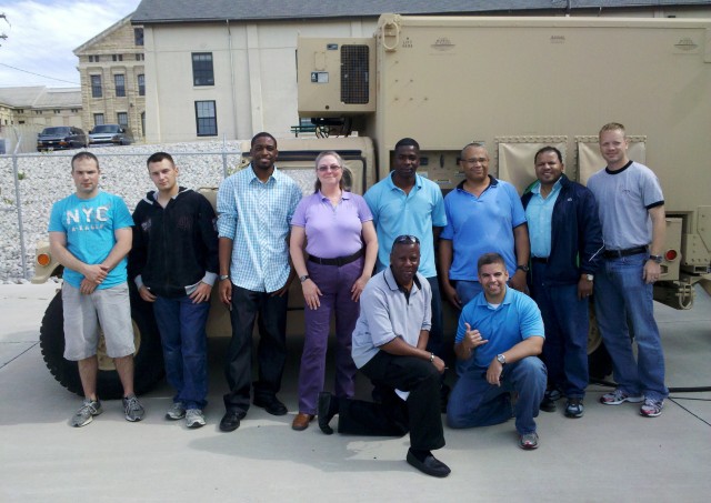 SDDC Expeditionary Communications course attendees