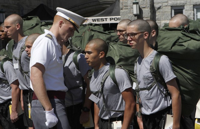 First day at West Point