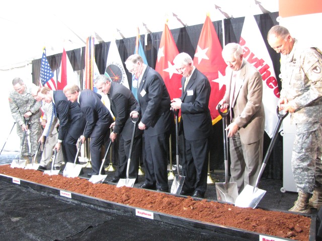 BREAKING GROUND AT REDSTONE