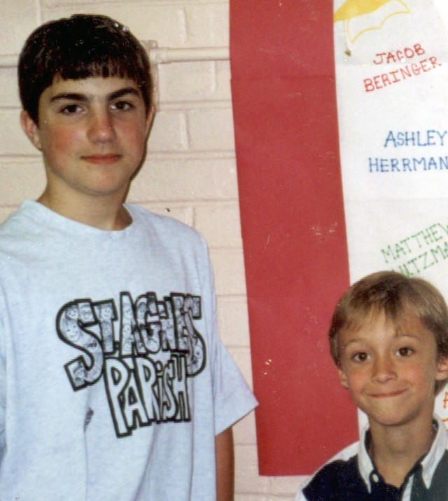 Grade-school buddies