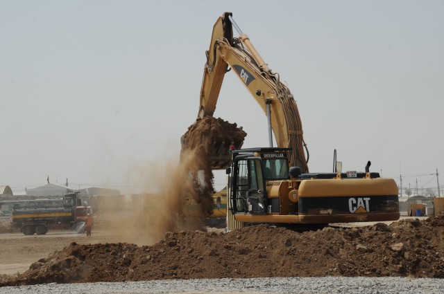 Ceremony marks the completion of an aviation apron extension