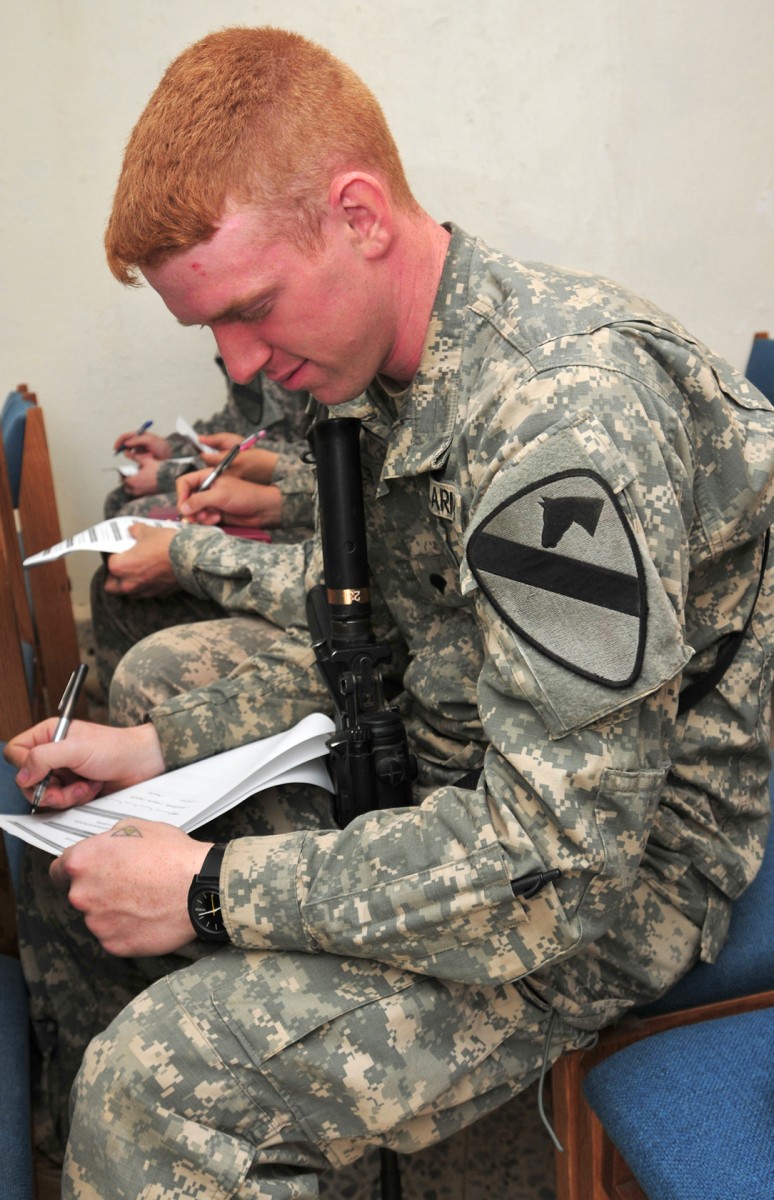 Soldiers improve communication skills Article The United States Army