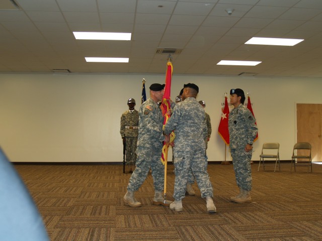 Receiving the Flag