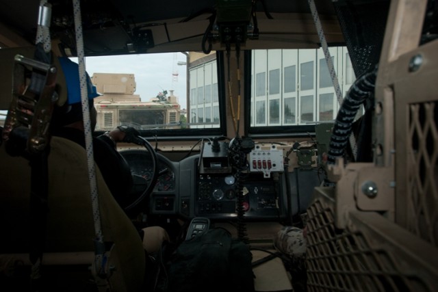 MRAP course gives Soldiers a feel for navigating the roads of Afghanistan
