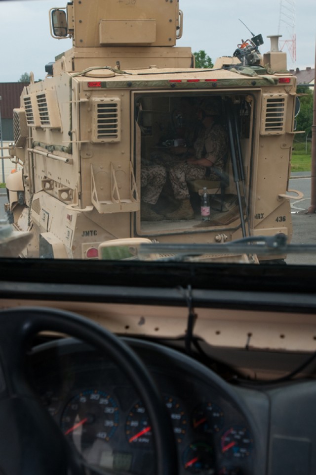 MRAP course gives Soldiers a feel for navigating the roads of Afghanistan