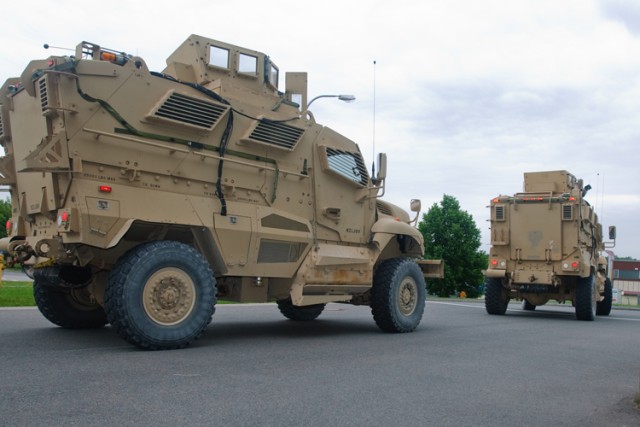 MRAP course gives Soldiers a feel for navigating the roads of Afghanistan