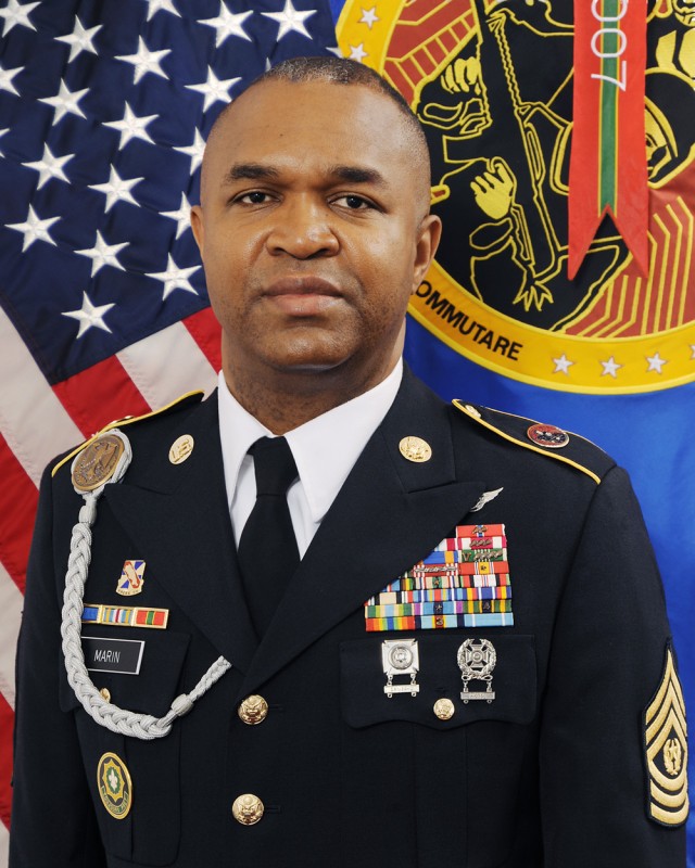 Command Sgt. Maj. Hector Marin
