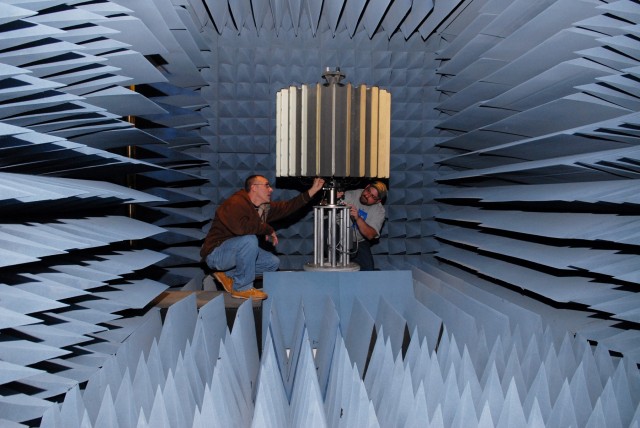 Testing LCMR in an anechoic chamber