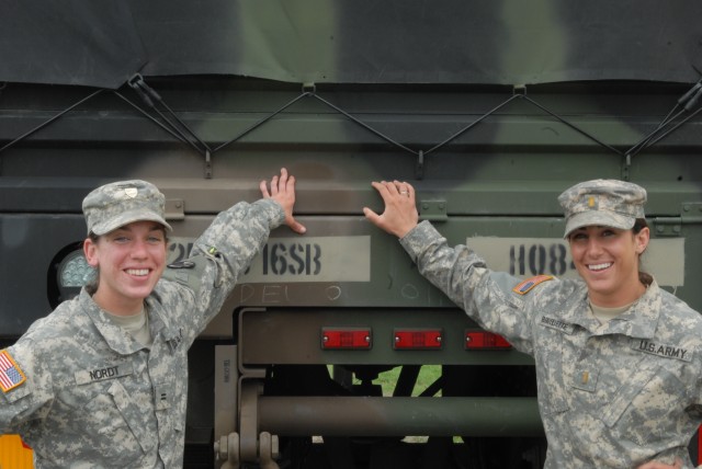 West Point Cadet previews regular Army with the 16th Sust. Bde.
