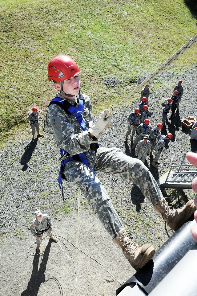 Rappeling