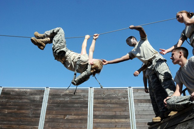 Girl on a wire