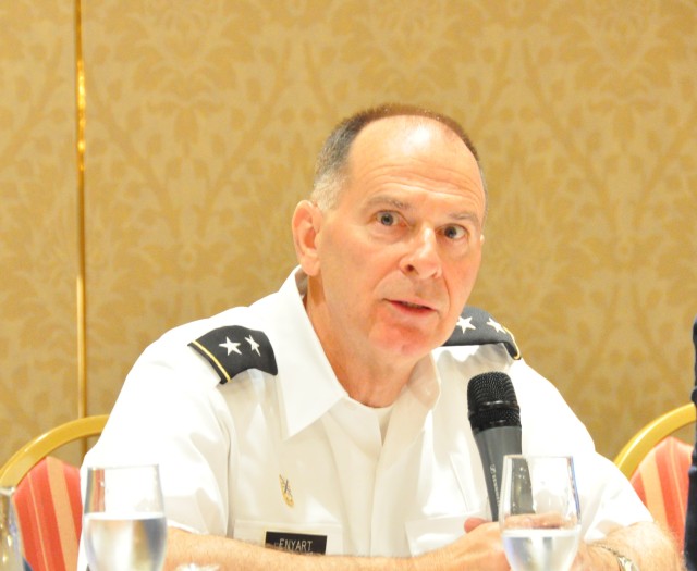 Major General William Enyart at the Adjutant General Panel