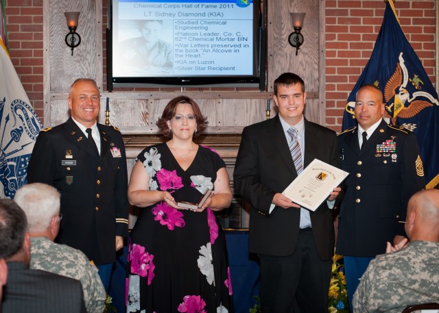 2011 Chemical Corps Hall of Fame award presented at Fort Leonard Wood