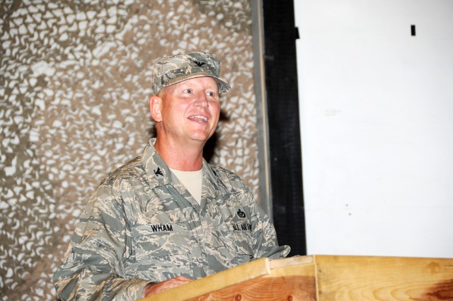 Col. Wham becomes new commander of AED-South