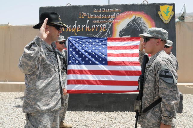 ‘Long Knife’ Soldiers celebrate Independence Day in Iraq