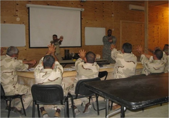 Iraqi Prime Power Production Course students learn CPR