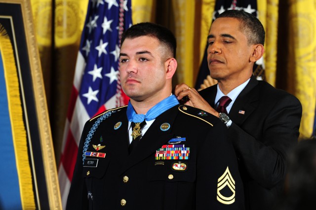 Medal of Honor presentation