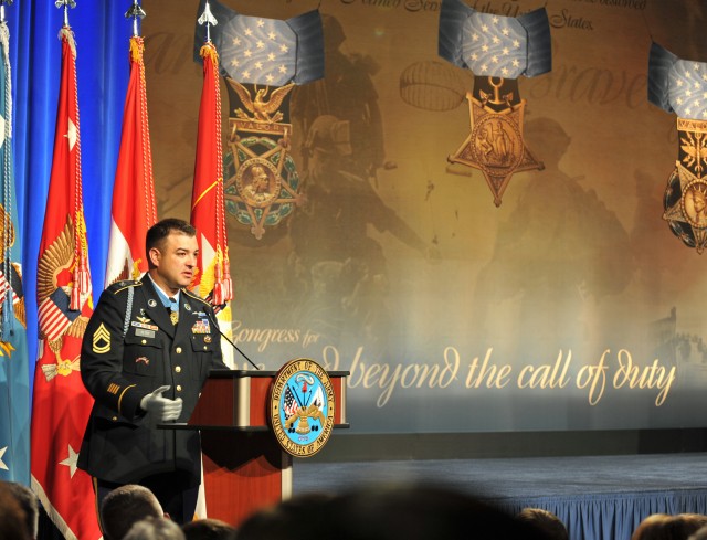 Medal of Honor recipient inducted into the Hall of Heroes