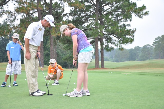 Post junior golfers hone their game