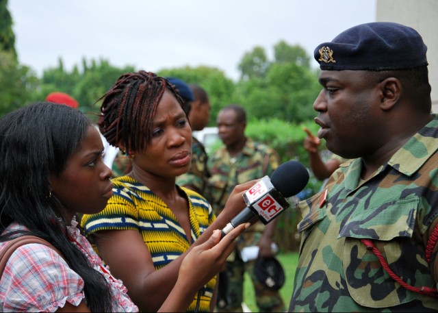Ghanaian, U.S. Soldiers join forces for MEDFLAG 11