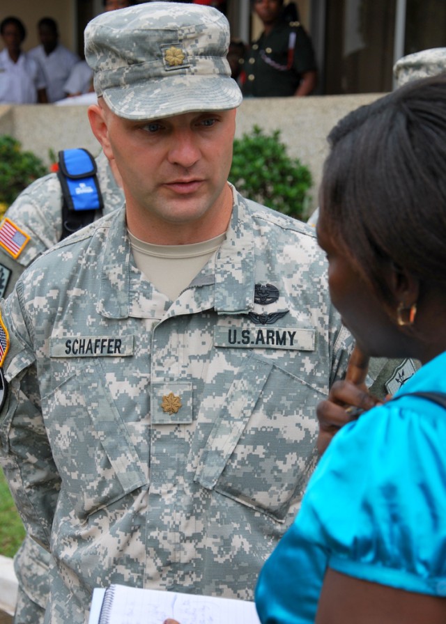Ghanaian, U.S. Soldiers join forces for MEDFLAG 11