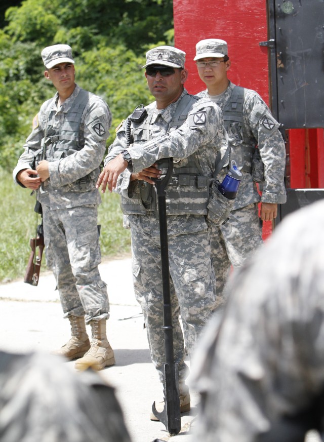 Combat Engineers lend expertise to cadet training