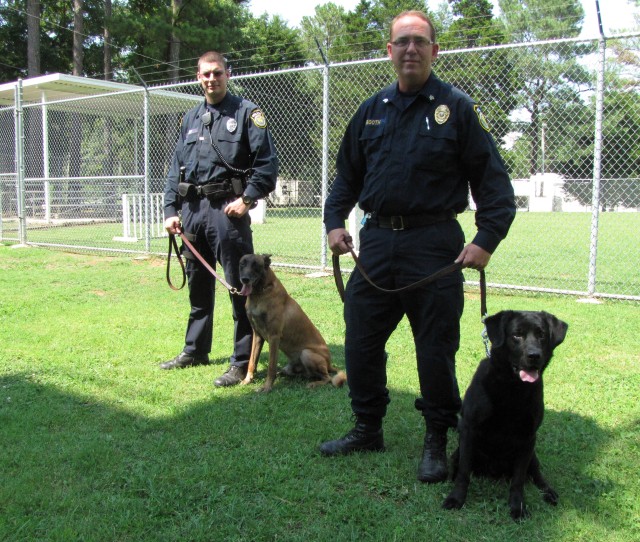 Redstone Arsenal's Winning Military Working Dog Teams