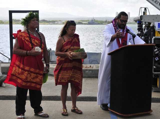 Ordnance Reef kicks off technology demonstration and Hawaiian blessing