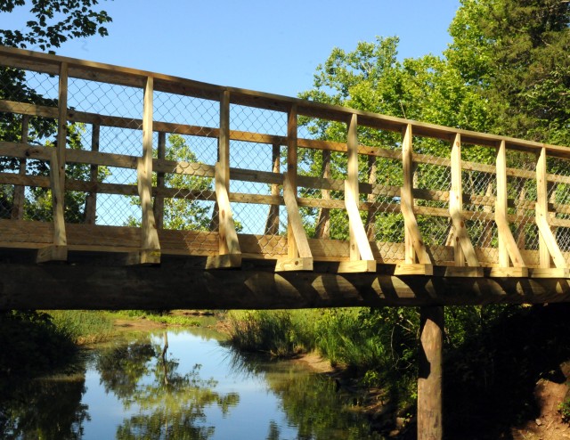 19th Engineers rebuild bridge for Camp Carlson Lake