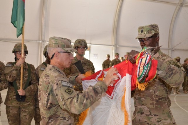TF Sword assumes responsibility of the North Engineer Region of Afghanistan 
