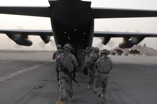Sustainment Soldiers head to Kuwait to prep for drawdown in Iraq