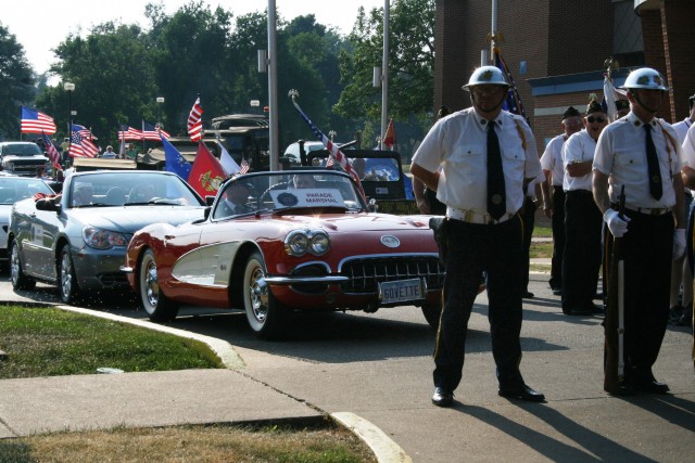 CSM Blake serves as Parade Marshal