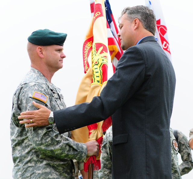 Col. Joel J. Clark assumes command of Presidio