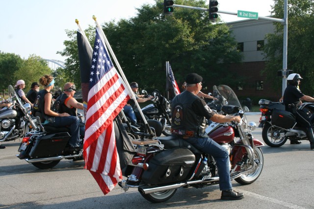 CSM Blake serves as Parade Marshal