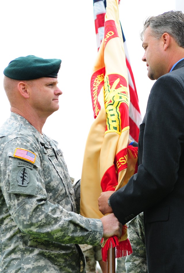 Col. Joel J. Clark assumes command of Presidio