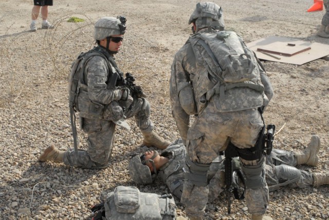 'Dragon' battalion conducts realistic casualty care, evacuation training exercise