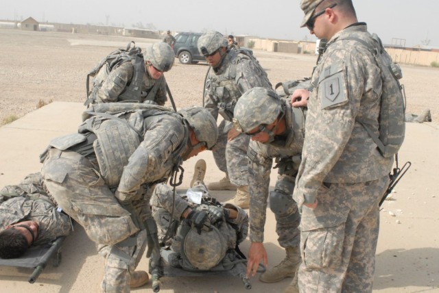 'Dragon' battalion conducts realistic casualty care, evacuation training exercise