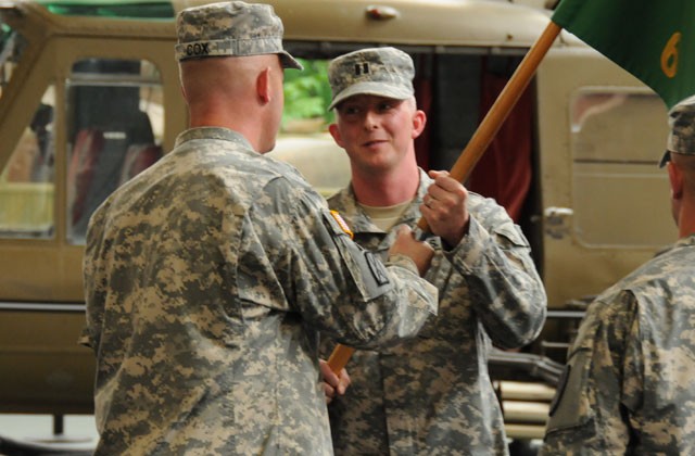 Former MP returns to command detachment