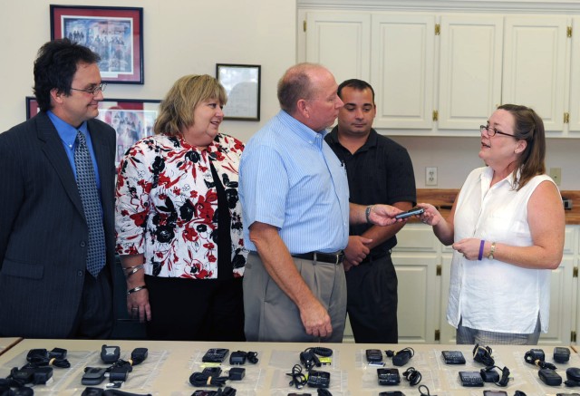 Anniston Army Depot donates surplus cell phones to local non-profit