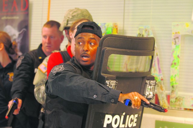 Post performs as expected during active shooter exercise