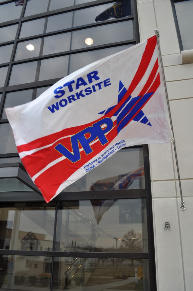 Crane Army Ammunition Activity's VPP Flag