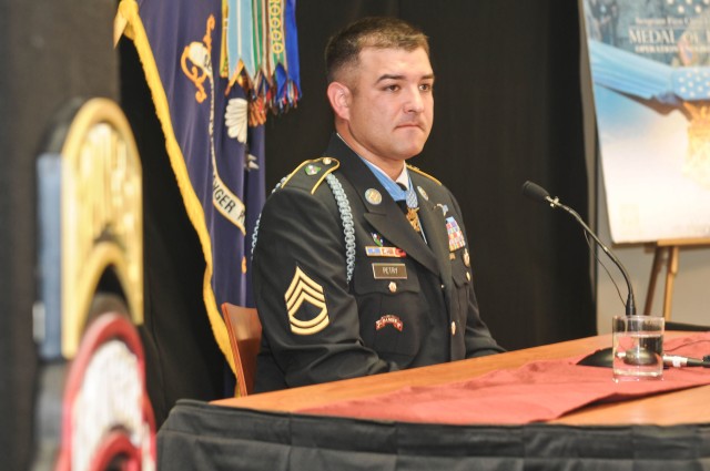 Medal of Honor recipient press conference