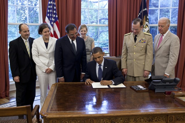 Obama signs DADT certification